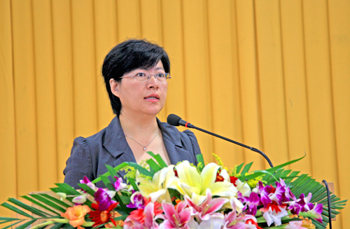 研究生部常务副主任赵姝明讲话